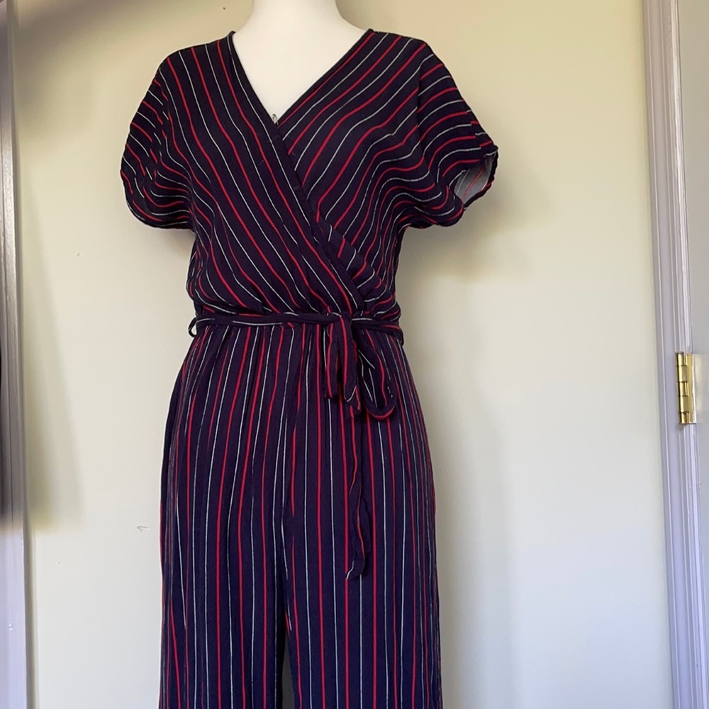 Pinkyotto striped jumpsuit